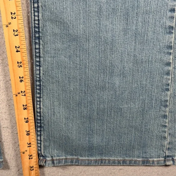 Cody James Mens Light Wash Bootcut Denim Jeans CJSP20J09 Blue 36W x 34L - Picture 6 of 14